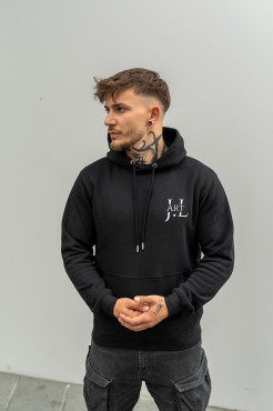 Janina Lorey Herren Hoodie Black